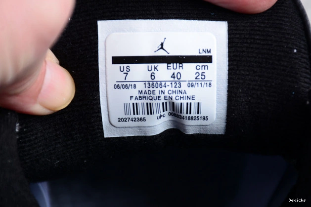 Rep BK 3 infrared 23 retro jordan 136064-123 air 1111